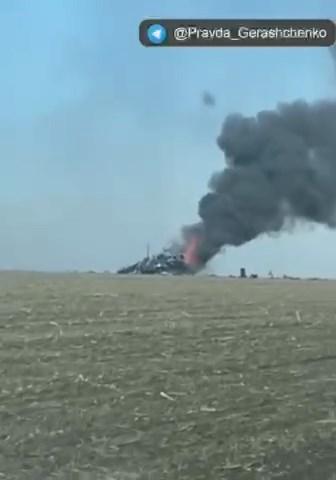 Su-35 near Izyum was shot down on March 24 by air defense forces