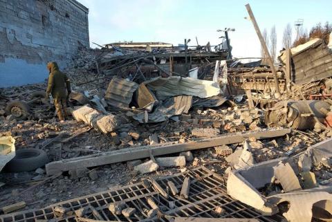 A missile strike was carried out on Baryshivka