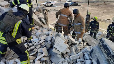 In Kharkiv, as a result of enemy shelling, the building of a higher educational institution was damaged and residential buildings were killed and injured
