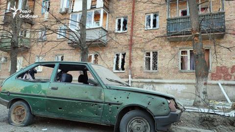 In Kyiv, rescuers are eliminating the consequences of enemy shelling in the Shevchenkivskyi district