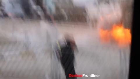 Russian troops fire on the civilian population in Irpin during the evacuation