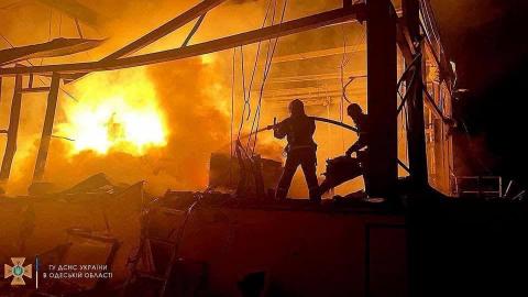 Odesa region: fires caused by enemy rocket fire have been eliminated