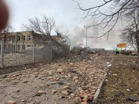 The russian occupiers destroyed Vinnytsia airport with 8 missiles