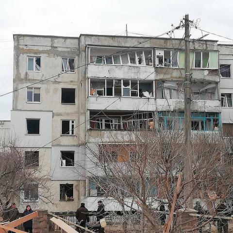 In the evening of March 6, the cities of Korosten, Malyn, and Ovruch were destroyed by bombing