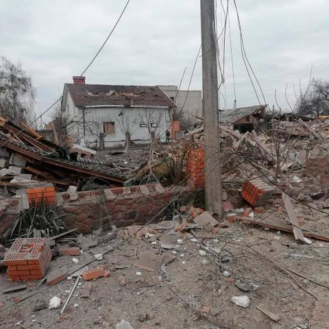 In the evening of March 6, the cities of Korosten, Malyn, and Ovruch were destroyed by bombing