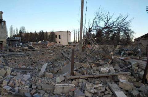 A missile strike was carried out on Baryshivka