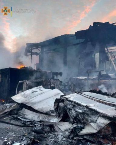 Kyiv region March 12 with. Gogol, Brovary district, was hit by a missile strike
