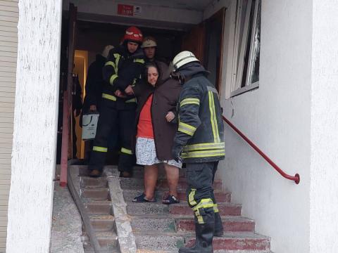 In Kiev, due to the fall of the remains of a downed missile, destruction and fire broke out in a high-rise building 