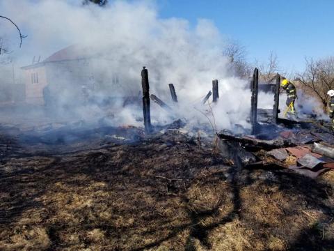 In the Zhytomyr region, as a result of enemy shelling of the Korosten district, 3 private houses and 2 outbuildings were destroyed