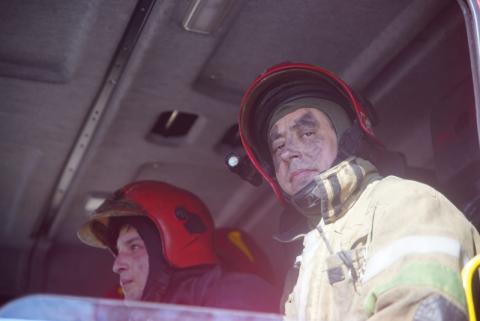 In Kyiv, rescuers are eliminating the consequences of enemy shelling in the Shevchenkivskyi district