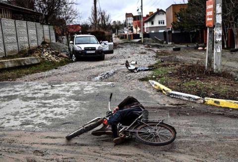 British Foreign Secretary Liz Trass reacted to the horrific photos of tortured Ukrainians