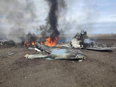 In the Kharkiv region, Ukrainian air defenses shot down another plane of the occupiers