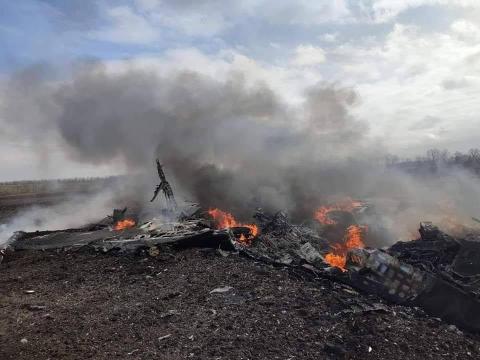 In the Kharkiv region, Ukrainian air defenses shot down another plane of the occupiers