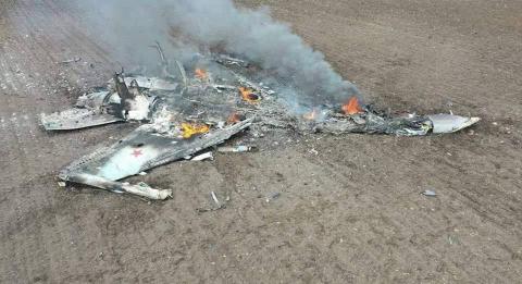 In the Kharkiv region, Ukrainian air defenses shot down another plane of the occupiers
