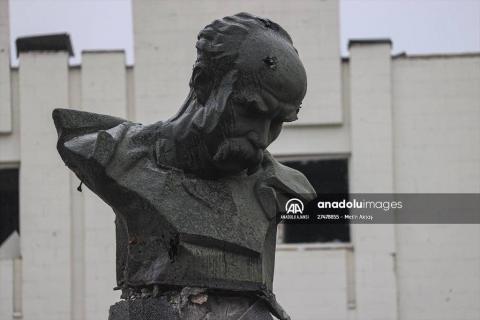 This is how Borodianka looks like today after being freed from the Rashists