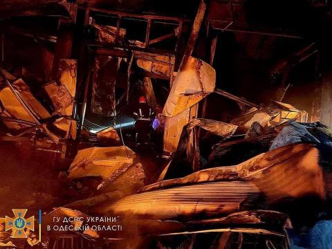 Odesa region: fires caused by enemy rocket fire have been eliminated