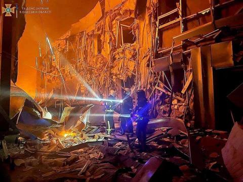 Odesa region: fires caused by enemy rocket fire have been eliminated