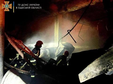 Odesa region: fires caused by enemy rocket fire have been eliminated