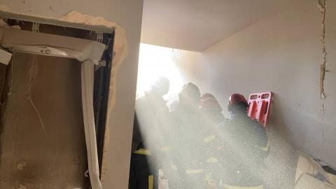 Search and rescue operations are underway in a residential building in the Shevchenkivskyi district where the rocket hit