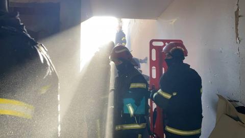 Search and rescue operations are underway in a residential building in the Shevchenkivskyi district where the rocket hit