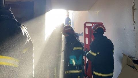 Search and rescue operations are underway in a residential building in the Shevchenkivskyi district where the rocket hit