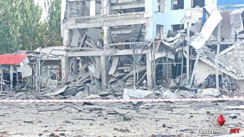 The consequences of the night shelling of Mykolaiv were shown in the President's Office