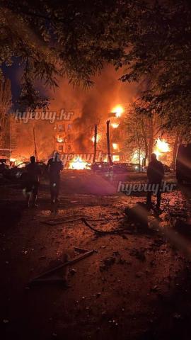 Massive missile attack on Kryvyi Rih