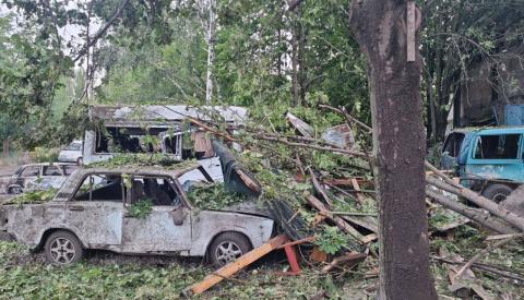 Massive missile attack on Kryvyi Rih