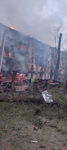 Massive missile attack on Kryvyi Rih