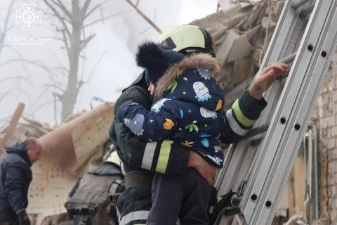 The rescue operation continues after another Russian attack against our cities and people
