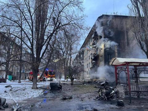 The rescue operation continues after another Russian attack against our cities and people