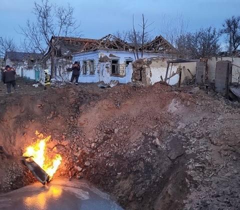 That night, Ukraine suffered a massive missile attack.