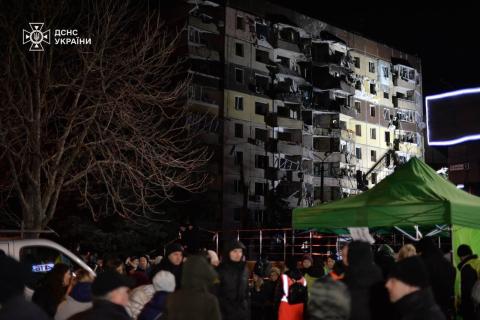 At this time, a rescue operation is still ongoing in Kryvyi Rih after a russian missile attack.