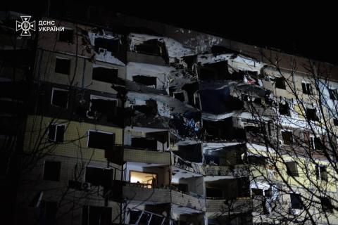 At this time, a rescue operation is still ongoing in Kryvyi Rih after a russian missile attack.