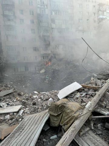 Another enemy attack in Khmelnytskyi. 