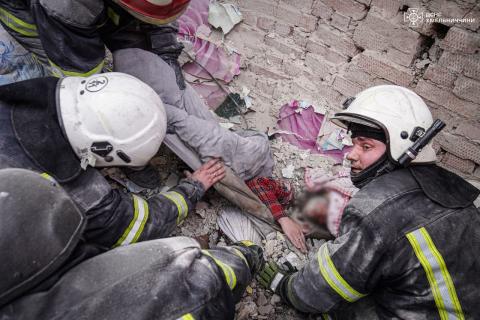Another enemy attack in Khmelnytskyi.