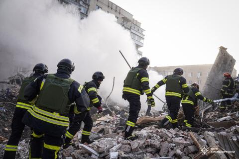 Another enemy attack in Khmelnytskyi.