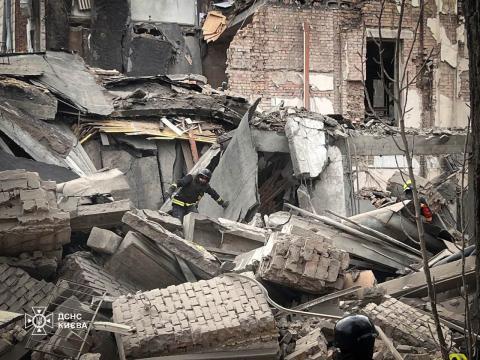 The enemy attacked Kyiv with two ballistic missiles from the temporarily occupied Crimea