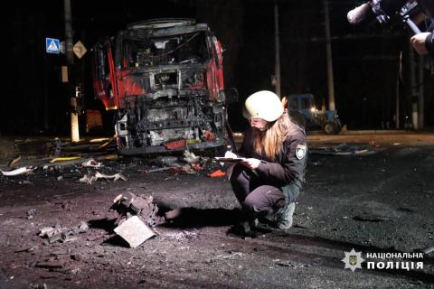 Mass drone attack in Kharkiv: 4 people died, including three rescuers