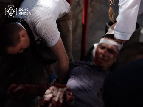 Russian terrorists have once again massively attacked Ukraine with missiles