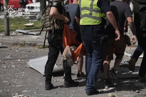 Russian terrorists have once again massively attacked Ukraine with missiles