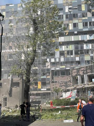 Russian terrorists have once again massively attacked Ukraine with missiles