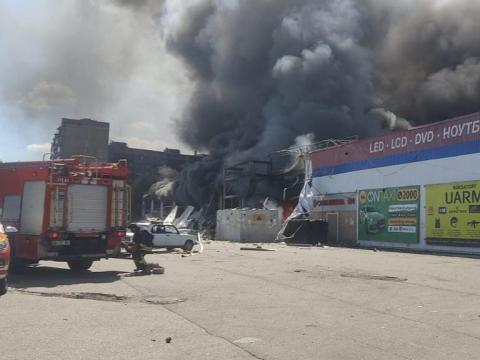 Kostyantynivka, Donetsk region, the attack of ruSSian terrorists