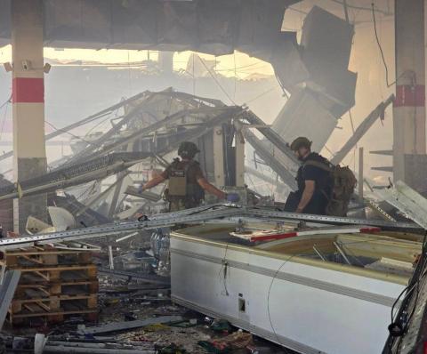 Kostyantynivka, Donetsk region, the attack of ruSSian terrorists