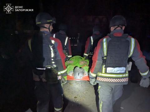 Airstrikes on Zaporizhzhia: Residential Buildings Damaged, Civilians Injured