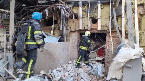 Tragedy in Izium: Rescue Operation Continues After russian Missile Strike