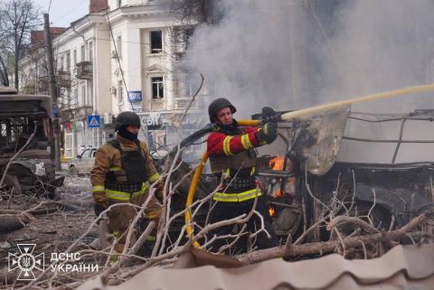 Missile Horror in Sumy: russia Targets Ordinary Life on Palm Sunday