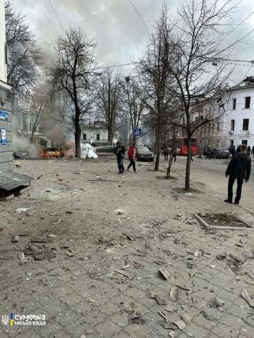 Missile Horror in Sumy: russia Targets Ordinary Life on Palm Sunday