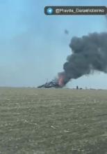 Su-35 near Izyum was shot down on March 24 by air defense forces