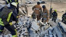 In Kharkiv, as a result of enemy shelling, the building of a higher educational institution was damaged and residential buildings were killed and injured